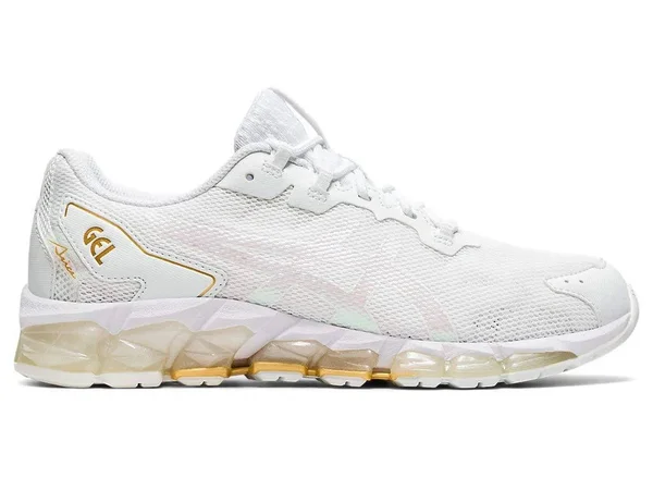 Asics Gel-Quantum 360 6 Women's Shoes White/Pure Gold : 5.5 B