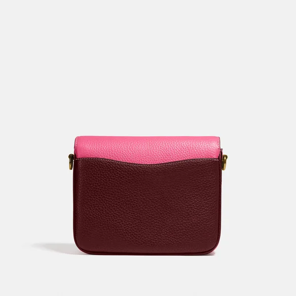 Coach Cassie Crossbody 19 in Colorblock, B4/Confetti Pink Multi