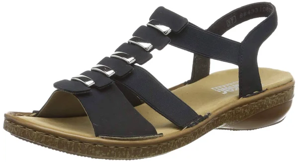 Women's Rieker 62850-14 Regina 50 Blue Synthetic Size 36 Medium