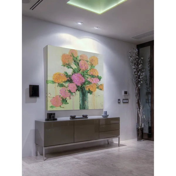 Flower Remedy I Painting Print on Wrapped Canvas - Size: 18 x 18