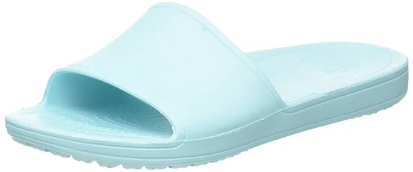 Crocs Sloane Slide - Blue - Flat Sandals