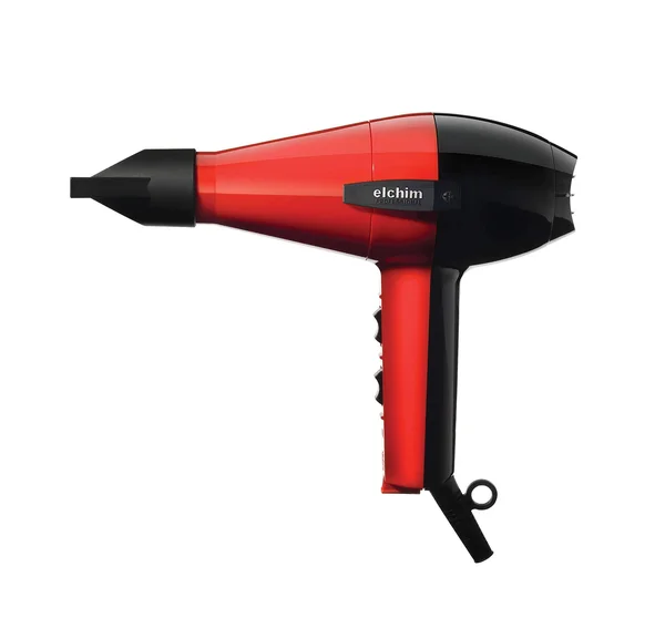 Elchim 2001 Red/ Black Ionic Hair Dryer