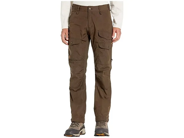 Fjallraven Men's Vidda Pro Ventilated Trousers Long - Dark Olive - 48