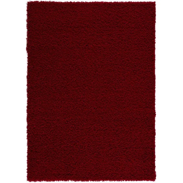 L&Baiet Livia Red Shag 8& x 10& Rug