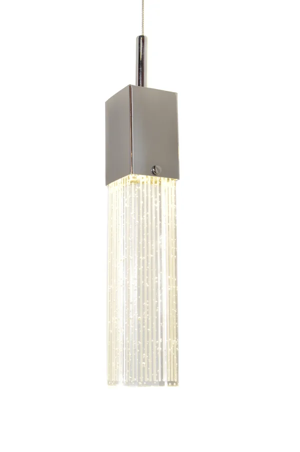 ET2 E22767-89PC Fizz III 7-Light LED Pendant Polished Chrome
