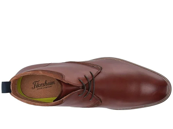 Florsheim Uptown Plain Toe Chukka Boot 11 Men's Cognac