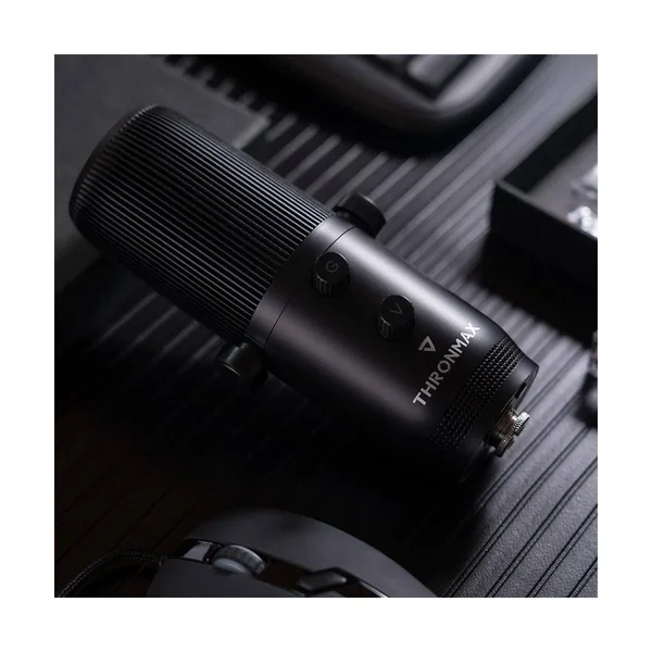 Thronmax MDrill One Pro USB Microphone, Jet Black M2PB