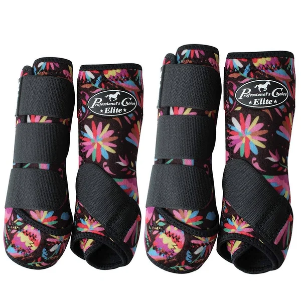 SML Professional Choice VenTECH Elite Horse Sports Medicine Boots 4 Pck