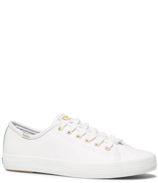 Keds Kickstart Women's Leather Sneakers, Size: 8, White