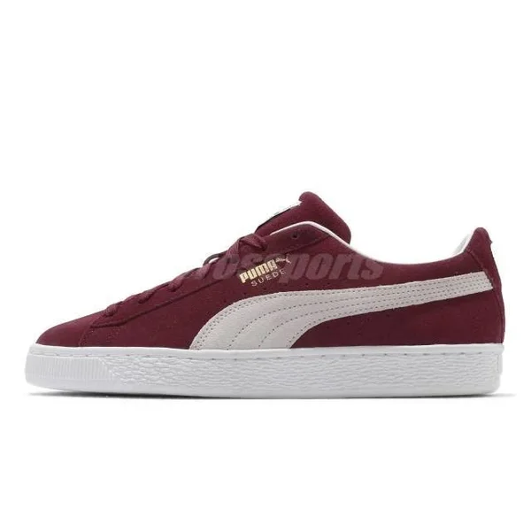 Puma Suede Classic Xxi Cabernet Puma White - Size 5.5 Men
