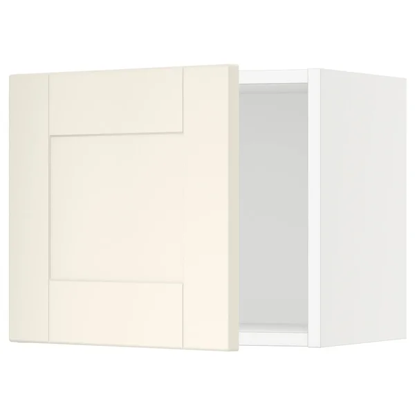 IKEA - SEKTION Wall Cabinet - white/Grimsl鰒 Off-White, 18x15x15