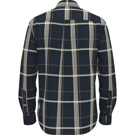 The North Face Men's Arroyo Flannel Shirt - XL - Aviator Navy Large Half Dome Plaid
