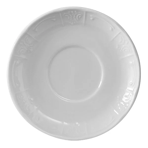 Tuxton China CHE-054 Chicago 5.63 in. Saucer - Porcelain White - 3 Dozen