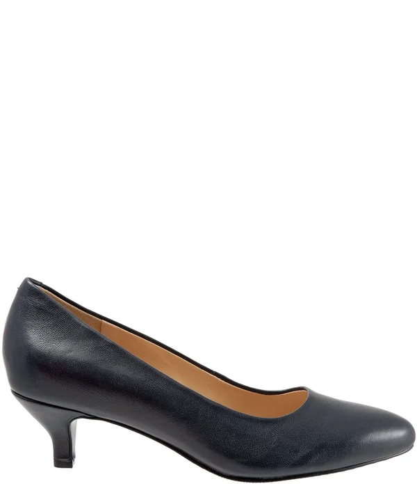 Trotters Kiera Pumps, Women's, Navy, Size: 9.5