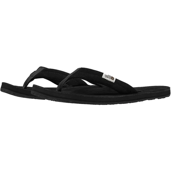 The North Face Base Camp Leather Flip-Flop 6 Women's Black