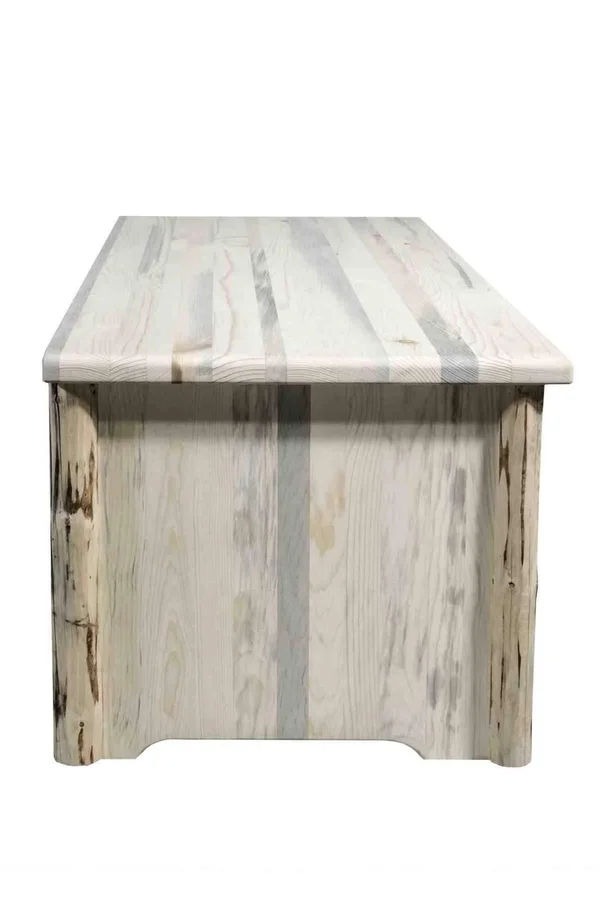 Montana Collection Two Drawer Sitting Chest/Entertainment Center, Ready to Finish