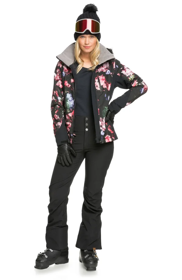 Roxy Women's Jet Ski Premium Snow Jacket - Medium, Black