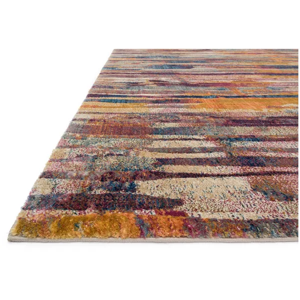 Loloi Dreamscape DM-03 7&10x22 x 11& Raspberry, Multi Rug