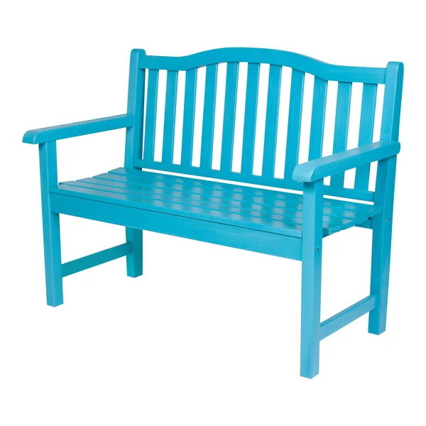 Shine Company 4212AQ Belfort Garden Bench, Aqua