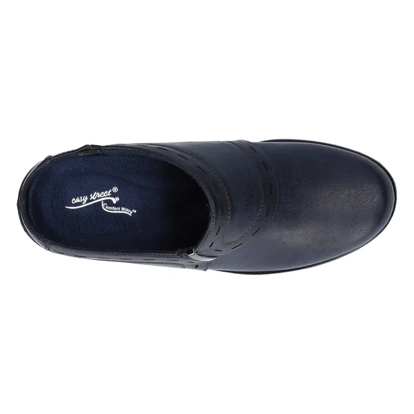 Easy Street Grey Cynthia Comfort Mules
