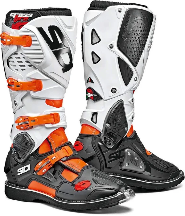 Sidi Crossfire 3, Boots - Neon-Orange/Black/White - 47