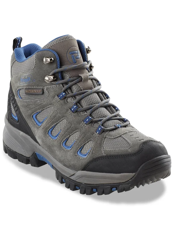 Propet Men's Ridge Walker Hiking Boot - Grey/Blue