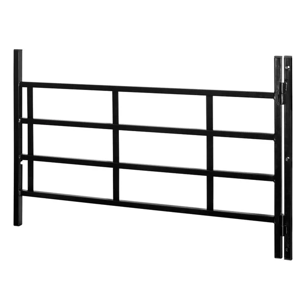 Segal S 4771 4 Bar Hinged Window Guard, 14-inch - 22-inch x 21-Inch, Black