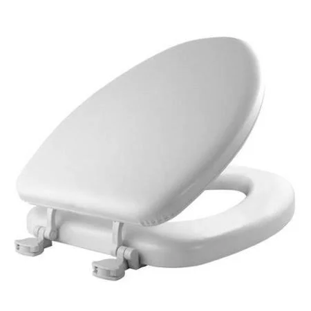 Mayfair Elongated Cushioned Toilet Seat White 835006