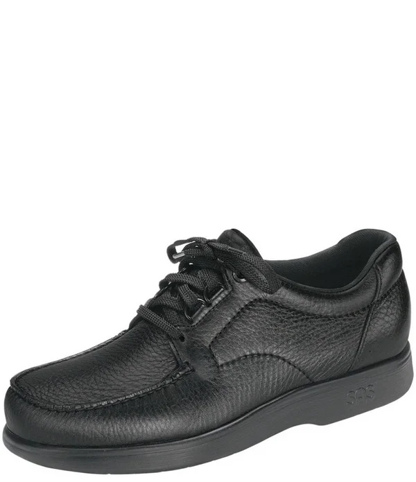 SAS Bout Time (Black) Men's Shoes