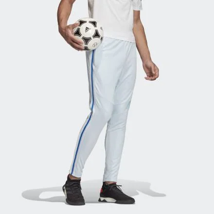 Adidas Men's Tiro 19 Wordmark Training Pants - Size: Medium, Blue