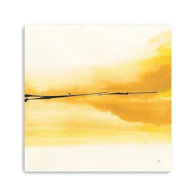 Golden Reflection Canvas Art Print