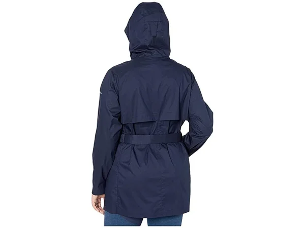 Columbia Pardon My Trench Rain Jacket - Women's Dark Nocturnal, 1x