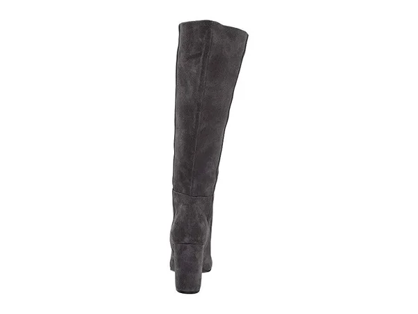 Women's Chinese Laundry Krafty Knee High Boot Gun Powder Suede, 6 M