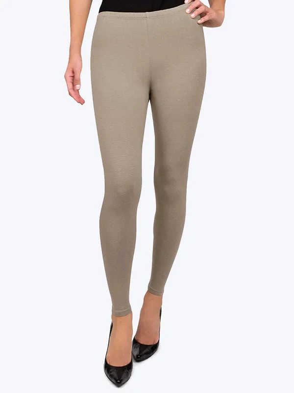 Tencel Whisper Knit Classic Legging- Black, Xs