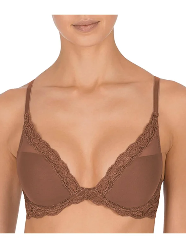Natori Feathers Contour Dramatic Plunge Bra - 30DD