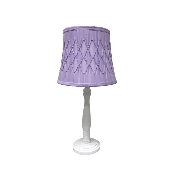 Creative Motion Juvenile Table Lamp with Purple Shade (No CFL Bulb Included)