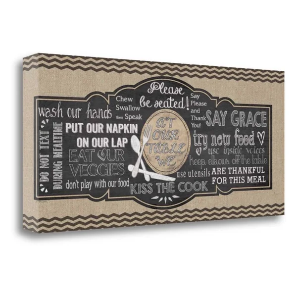Tangletown Fine Art at Our Table by Jo Moulton Canvas Wall Art