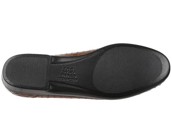 SAS Women's Metro Cognac Croc 10.5 Medium