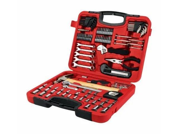 Performance Tool Home and Auto Tool Set Red 107 pc. W1532