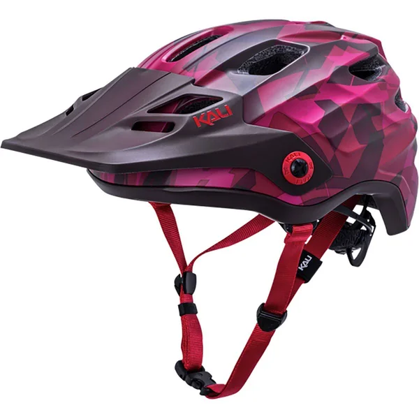 Kali Protectives Maya 3.0 Helmet - Camo Matte Red/Burgundy Large/X-Large