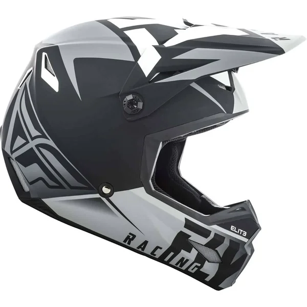 Fly Racing 73-8618-6 Elite Vigilant Helmet Orange/Black MD