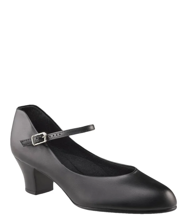 Capezio Jr. Footlight Character Shoe - Black