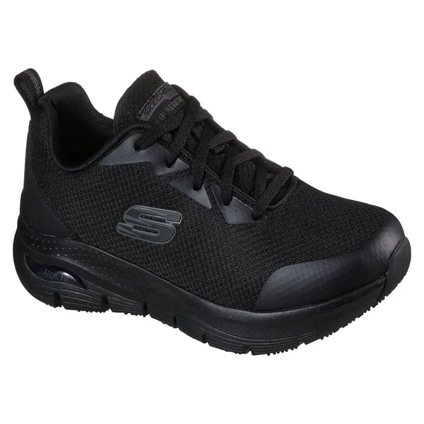 Skechers Work Arch Fit SR-108019 6 Women's Black Shoe