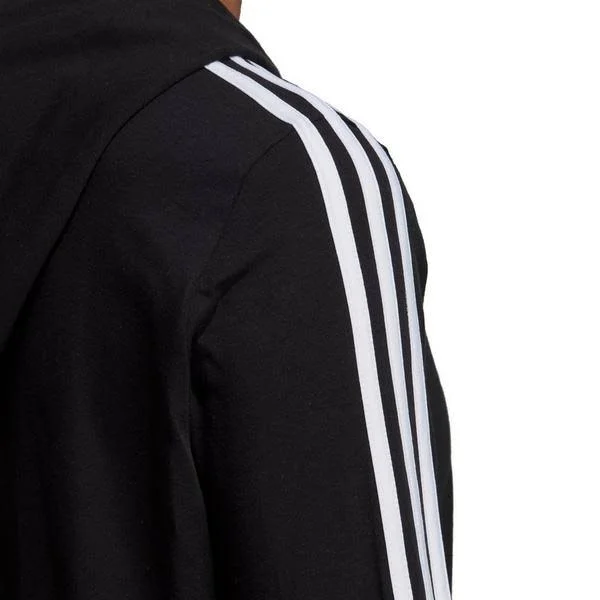 Adidas Essentials 3-Stripes Hoodie Women's - Size: Medium, Black