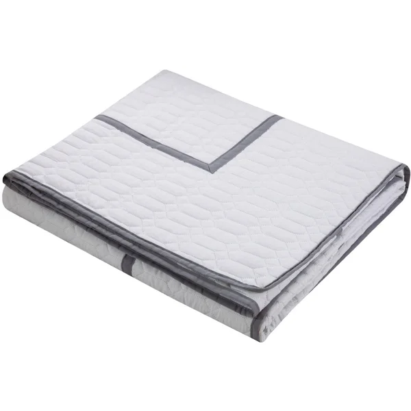 Chic Home Antoine Geometrical Decorative Pillows & Shams 8 Piece - White - King