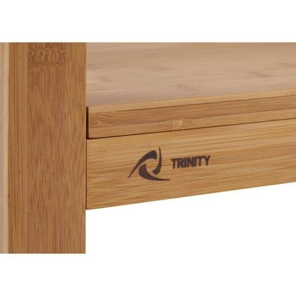 Trinity Bamboo 48 in. Kitchen Island with Drawers