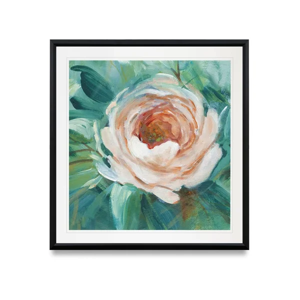 Navy Nature II -Framed Giclee Print - 34x34