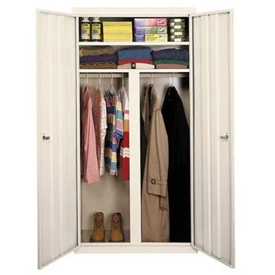 NBF Hetfield Wardrobe Cabinet 72x22H Gray Signature Series (W-367224DS)