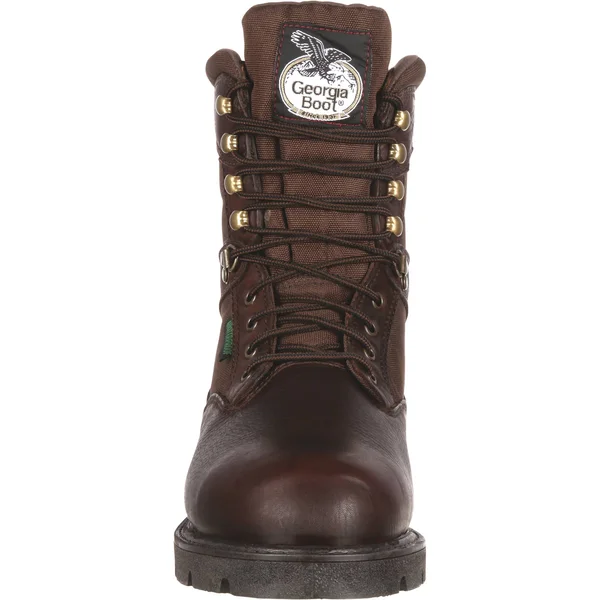 Georgia Boot Work Men 8x22 Homeland Waterproof Insulated 8 W Brown G109