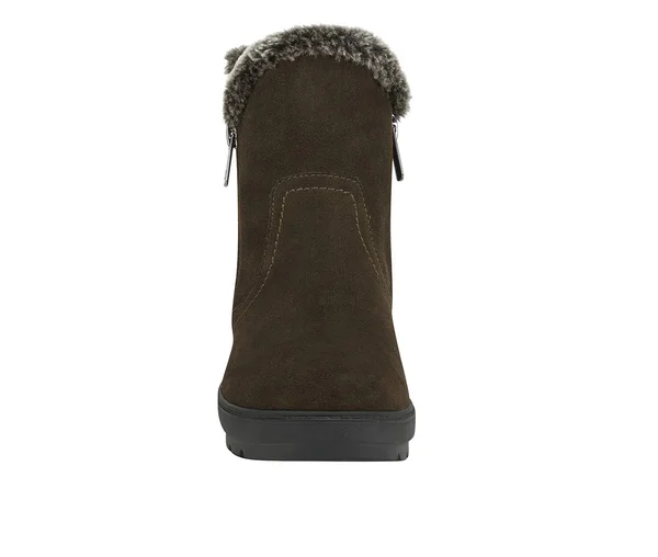 Easy Spirit Women's Adabelle Bootie, Size: 9.5, Dark Green Suede